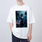tomityomiのDeepSea オーバーサイズTシャツ