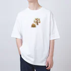 水墨悠遊の秋の風物アイテム Oversized T-Shirt