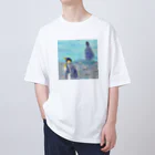 つぎのラピス島ペンギン オーバーサイズTシャツ