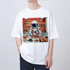 宇宙開発デザイン科のスペースクッキング 寿司編 Oversized T-Shirt