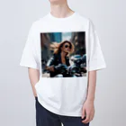 Enigma_WhispererのBike Woman2 Oversized T-Shirt