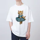 ハッピー・ディライト・ストアのバレリーナの子猫 Oversized T-Shirt