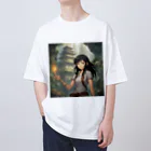 the blue seasonの松島 真理 オーバーサイズTシャツ