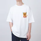 じゅんじゅんのかわ猫(*ΦωΦ*) オーバーサイズTシャツ