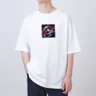 ZZRR12の魅惑的な宇宙の謎 オーバーサイズTシャツ