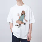 mofu mofu309のマシュロ　マシェリ Oversized T-Shirt