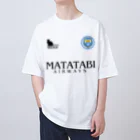 Nekoneko_Creationのにゃんチェスター・シティFC　ユニフォーム（背番号なし） Oversized T-Shirt