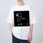 calcium369のダックスフンド Oversized T-Shirt