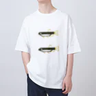 SHANO'S AQUARIUM SHOPのカワムツとヌマムツ オーバーサイズTシャツ