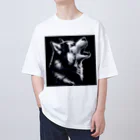 calcium369のシベリアン・ハスキー Oversized T-Shirt