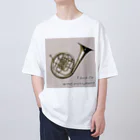 TOMATO913のFavorite wind instrument ～Horn～ オーバーサイズTシャツ