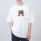 koba777のドット絵マンチカン Oversized T-Shirt