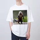 赤ヘアちゃんのSTRONG ANIMAL ~人狩り行こうぜ~ Oversized T-Shirt