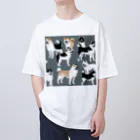 pinetreeの秋田犬２ オーバーサイズTシャツ