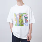 k..m 8888のk..m369スピリチュアルアート オーバーサイズTシャツ