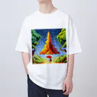 retrogameのretrogame4 Oversized T-Shirt