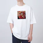 Echeveria_Masterの華やかなエケベリア Oversized T-Shirt