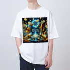 【公式】金運アップのBrilliant Futureの【公式】金運アップBrilliant Future オーバーサイズTシャツ