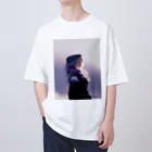 Hoodie_AIのTwilight Glow Oversized T-Shirt
