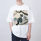 浮世絵デパートの浮世絵猫 オーバーサイズTシャツ
