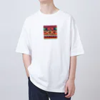 マクマクのネイティブメキシカンノルディク Oversized T-Shirt