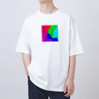 masuterのカラフル Oversized T-Shirt