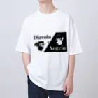 yo-kan_so-ko-shaの悪魔と天使 Oversized T-Shirt