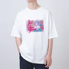 nbs marketの動悸バニーちゃん Oversized T-Shirt