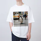 ちょこりっちのニューヨークペンギン Oversized T-Shirt