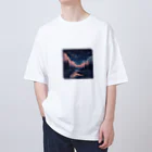 しょうの猫好きの夜空グッズ Oversized T-Shirt