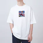 cameron2のぴょんちゃん オーバーサイズTシャツ