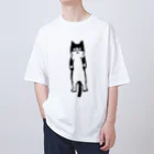 tettebolのホールド・オン・ミー　ハチワレ Oversized T-Shirt