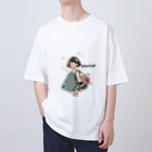 piyotanpiのgoing out girl Oversized T-Shirt