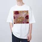 REINA-MAの薔薇 オーバーサイズTシャツ