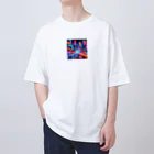 shigetomeのネオンナイト Oversized T-Shirt