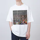 インパクトのめちゃくちゃ Oversized T-Shirt