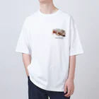 マイクロブタのまっはくんのI'm sleepy. Oversized T-Shirt