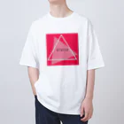 FRENCHIEのピンクなoracle Oversized T-Shirt