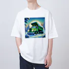 ima311の排雪ダンプカー オーバーサイズTシャツ