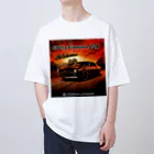 ｱｰﾄｷﾞｬﾗﾘｰ こっそり堂 (笑のChevy Camaro Z28 Oklahoma モンスターマシーン オーバーサイズTシャツ