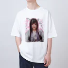 neko_28のスカイブルーの主 Oversized T-Shirt