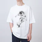 sports_musumeのサッカー女子 Oversized T-Shirt