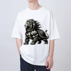 animal×animalのleo×turtle=? Oversized T-Shirt