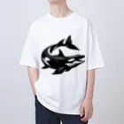 animal×animalのkiller whale×crocodile=? Oversized T-Shirt