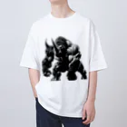 animal×animalのgorilla×rhinoceros=? Oversized T-Shirt