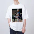 りん　チャンネルのAI野球 オーバーサイズTシャツ