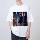 shiba9のCyber Girl オーバーサイズTシャツ