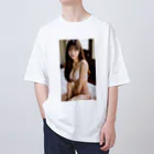 BeautifulLadyCollectionTokyoのAI下着美女(白) オーバーサイズTシャツ