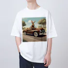 Sone Factoryのアメ車うさぎ オーバーサイズTシャツ