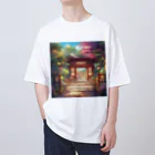 jampackの【風景】寺院 Oversized T-Shirt